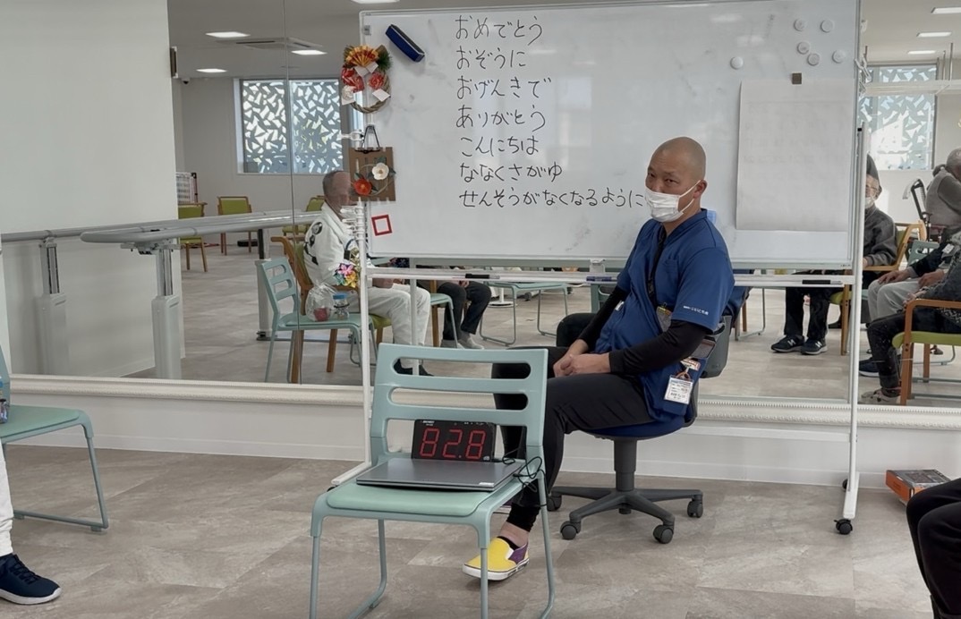 言語療法の様子